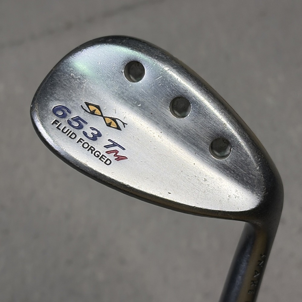 Vintage Snake Eyes 653 TM Fluid Forged Wedge Men 56* 15* Bounce RH Steel Shaft
